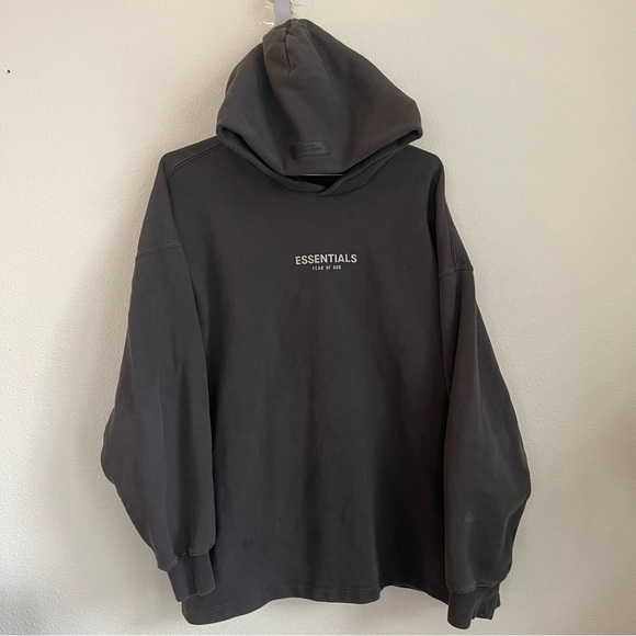 Essentials Fear Of God Oversized Hoodie Pullover - Picture 2 of 7